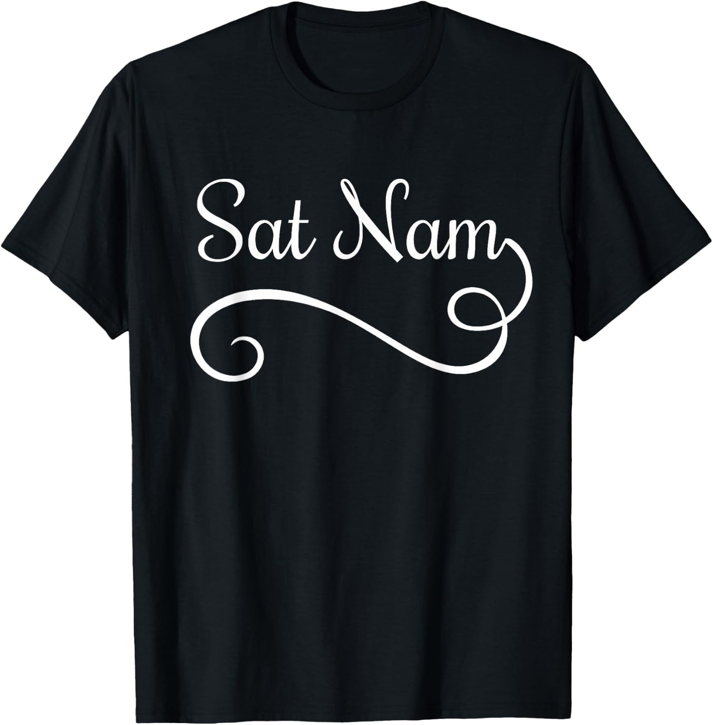 Sat Nam Kundalini Yoga Spiritual Chakra Meditation Gift T-Shirt - T-Shirt | Black