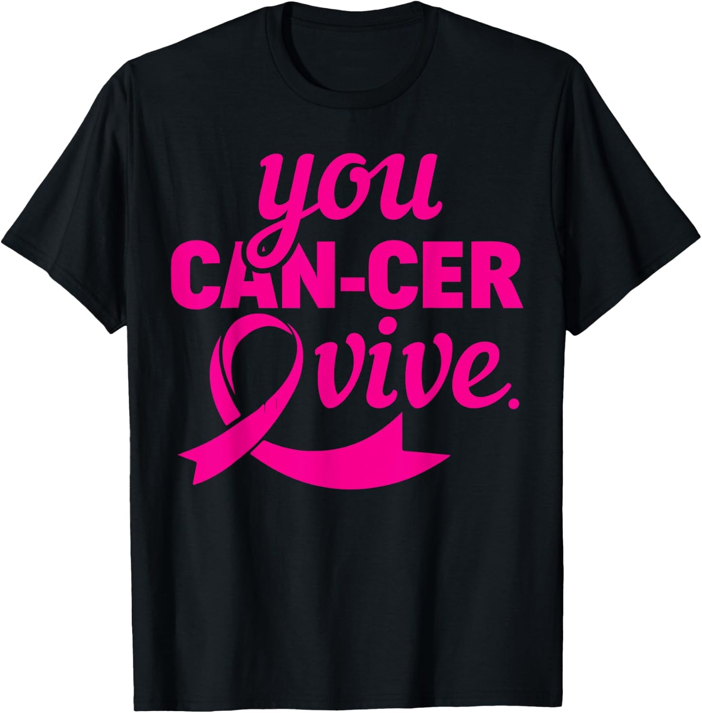 Breast Cancer Support You Can Survive Survivor Gift T-Shirt - T-Shirt | Black