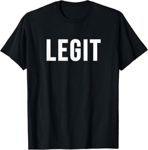 Legit T-Shirt - T-Shirt | Black