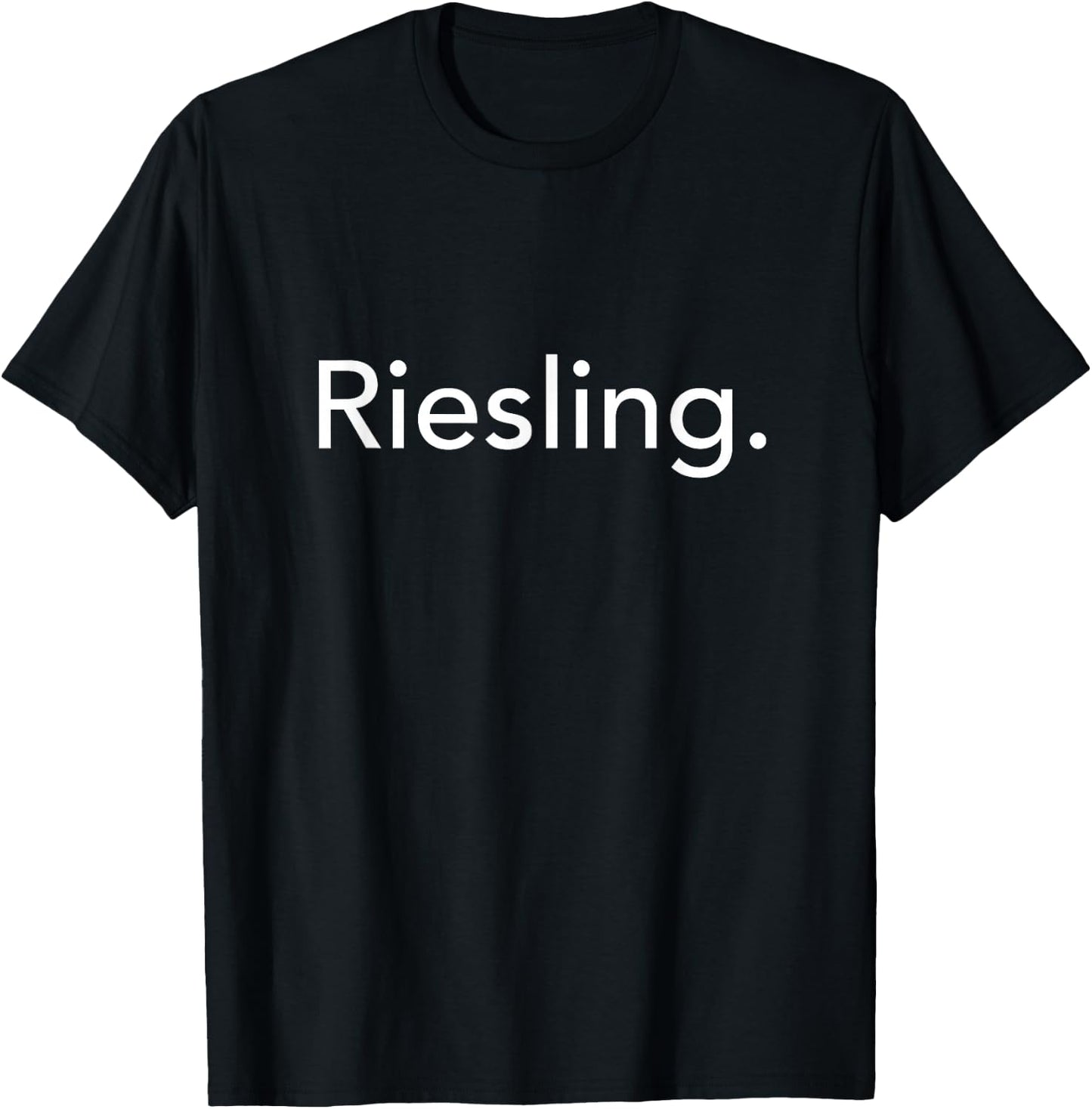 Riesling Wine | Stylish Summer | Wine Lover T-Shirt - T-Shirt | Black