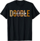 Doodle Mama Boho Doodle Owner Doodle Lover Goldendoodle Mom T-Shirt - T-Shirt | Black
