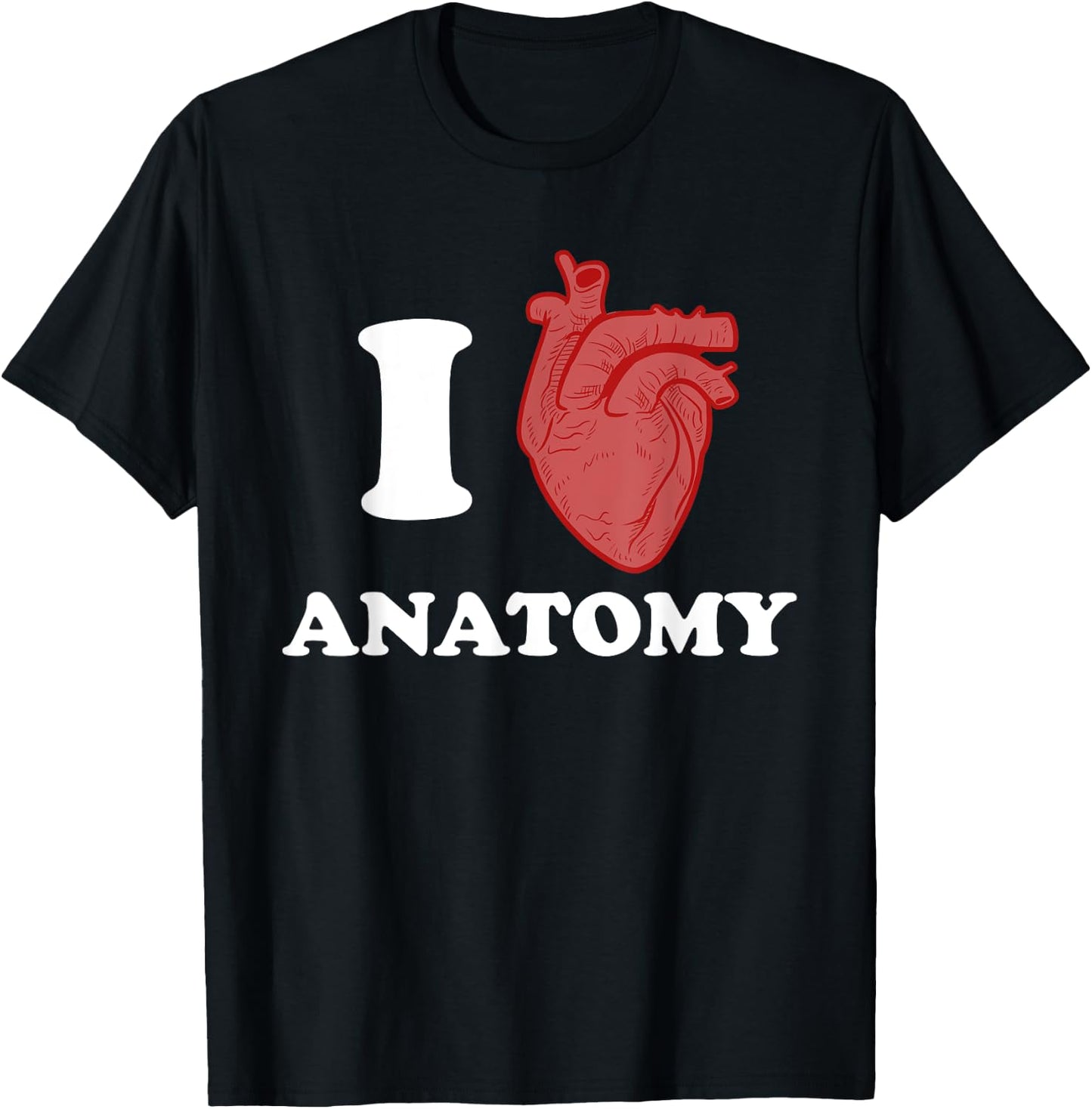 Anatomy Shirt for Anatomy Professors, Teachers, or Students T-Shirt - T-Shirt | Black