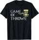 Funny Game Of Throws Disk Golf Men Women Gift T-Shirt - T-Shirt | Black