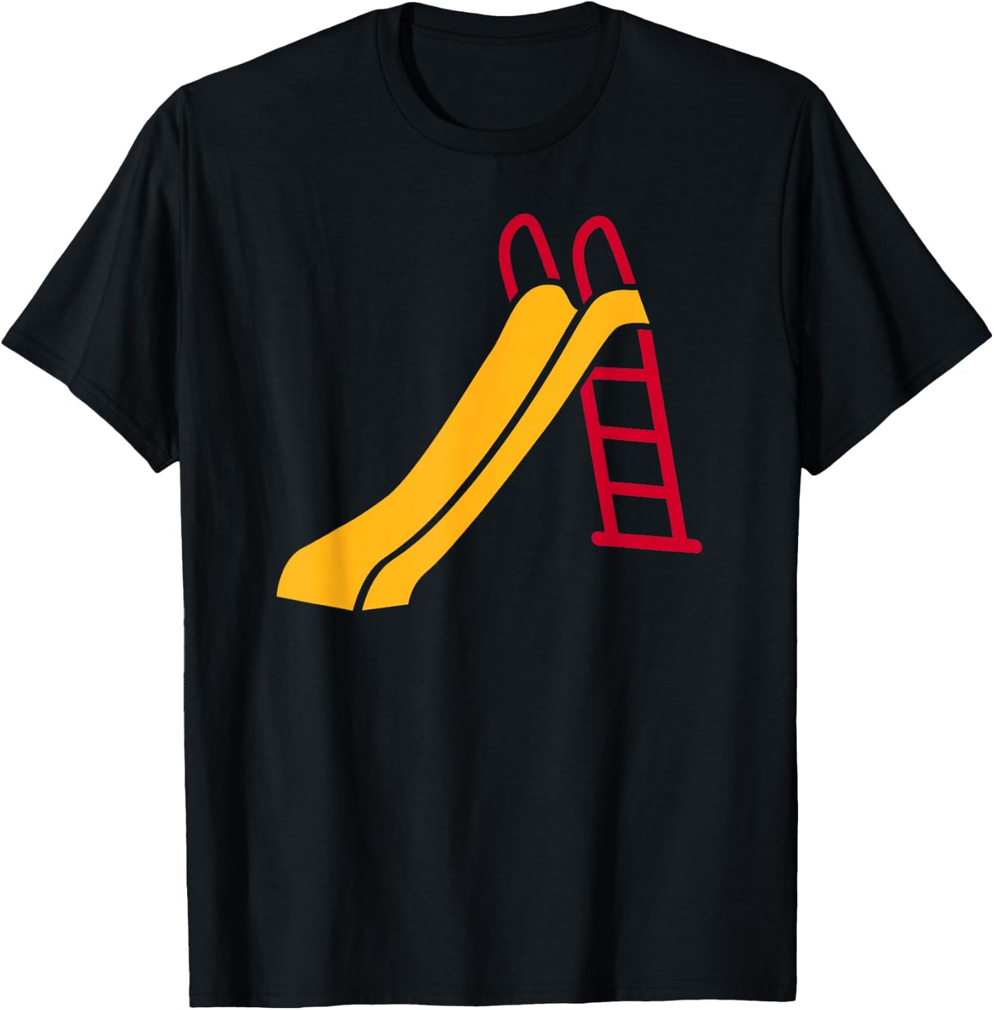 Playground Slide T-Shirt - T-Shirt | Black