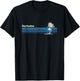 Barbados Vintage 80s Palm Trees Sunset T-Shirt - T-Shirt | Black