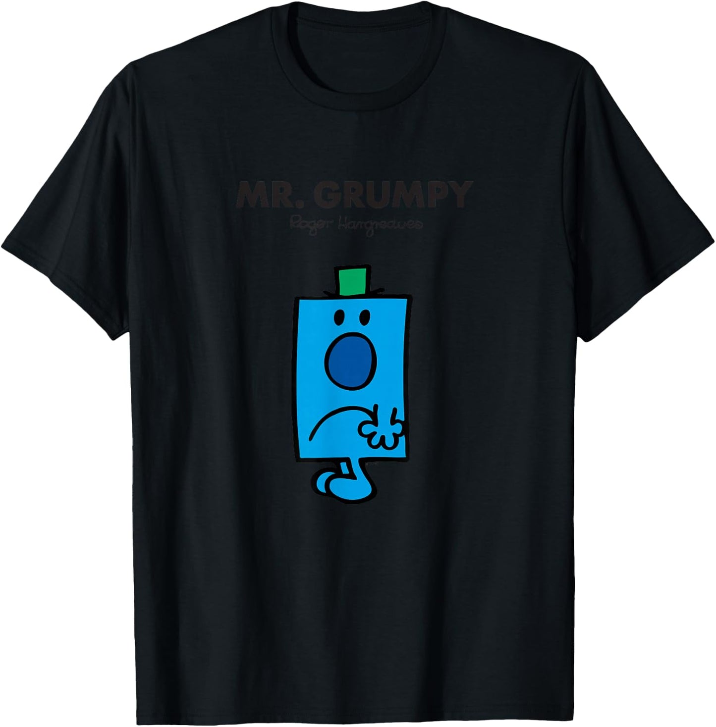 Mr. Men Mr. Grumpy T-Shirt - T-Shirt | Black