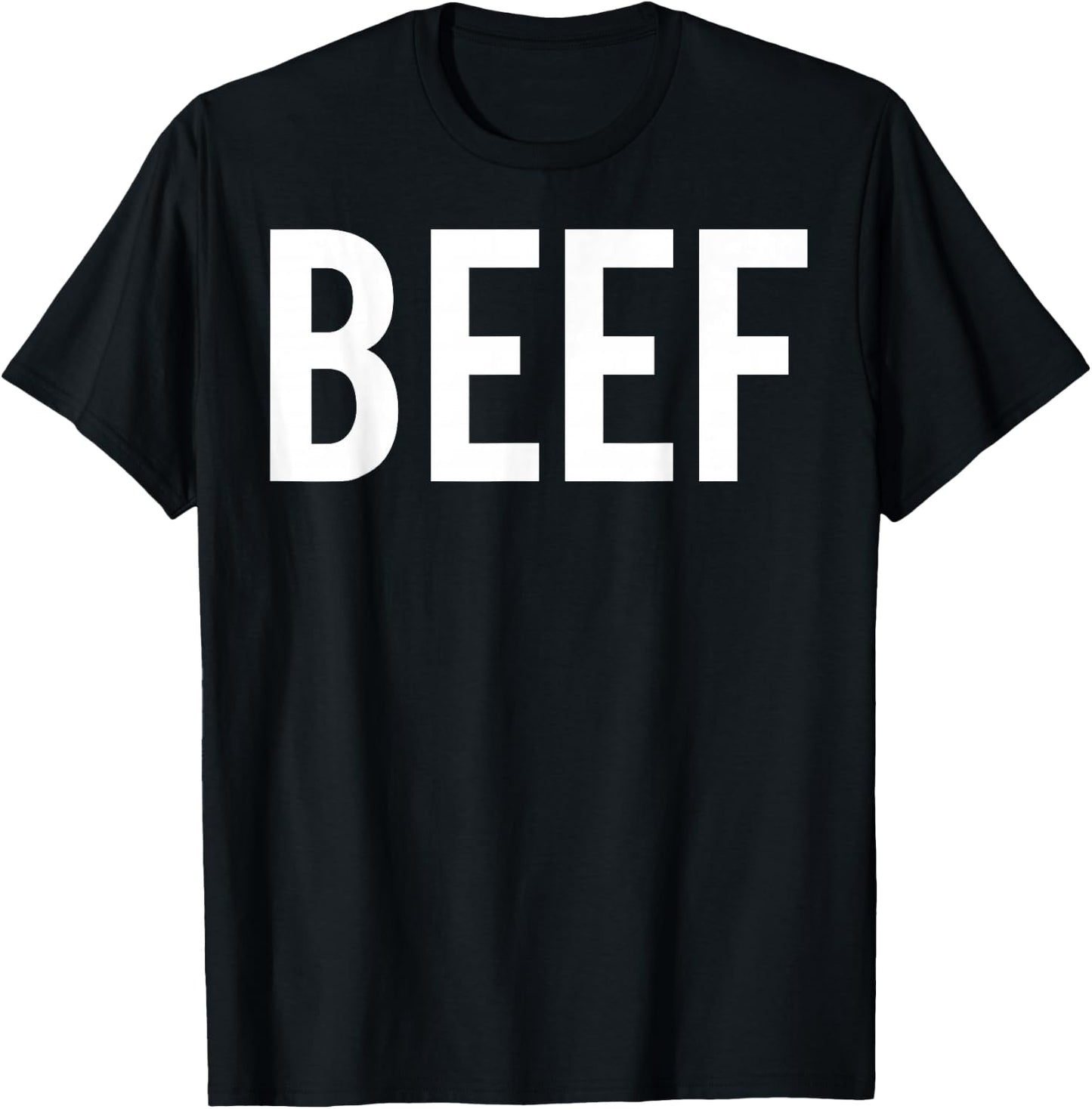 Beef T Shirt - Cool new tasty BBQ food funny cheap gift T-Shirt - T-Shirt | Black