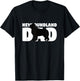 Newfoundland Dad Shirt Newfoundland Gift Dog Father Dog Men Women Kids T-Shirt - T-Shirt | Black
