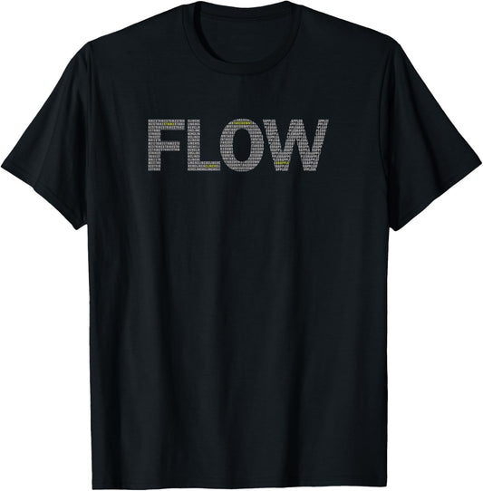 MMA FLOW T Shirt - Strike/Clinch/Takedown/Grapple T-Shirt - T-Shirt | Black