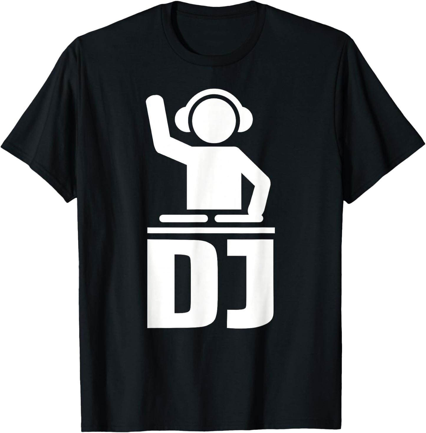 Kids DJ icon 6 Kelly Green T-Shirt - T-Shirt | Black