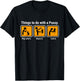 Things to do with a Pussy Cat & Women T-Shirt - T-Shirt | Black