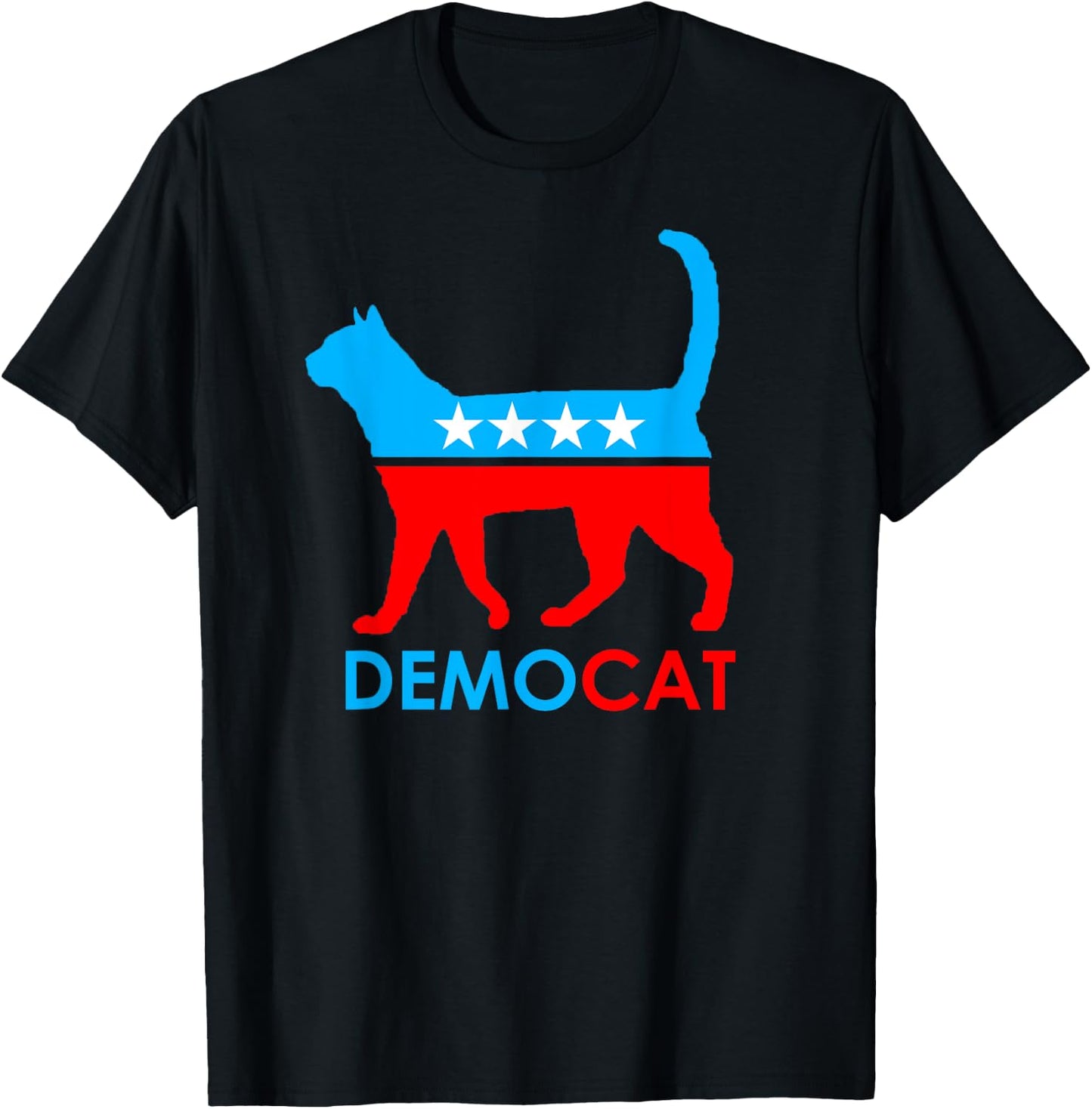Democrat - DemoCAT T-Shirt - T-Shirt | Black