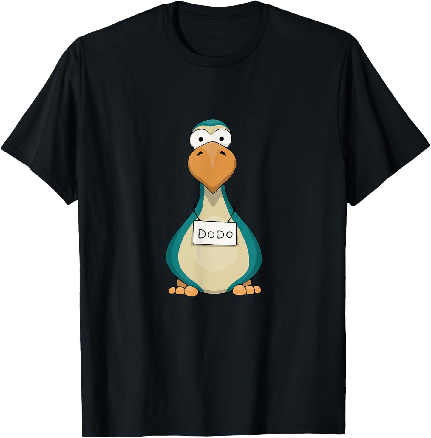 Remember This Bird Funky Cute Dodo Mug Shot T-Shirt - T-Shirt | Black