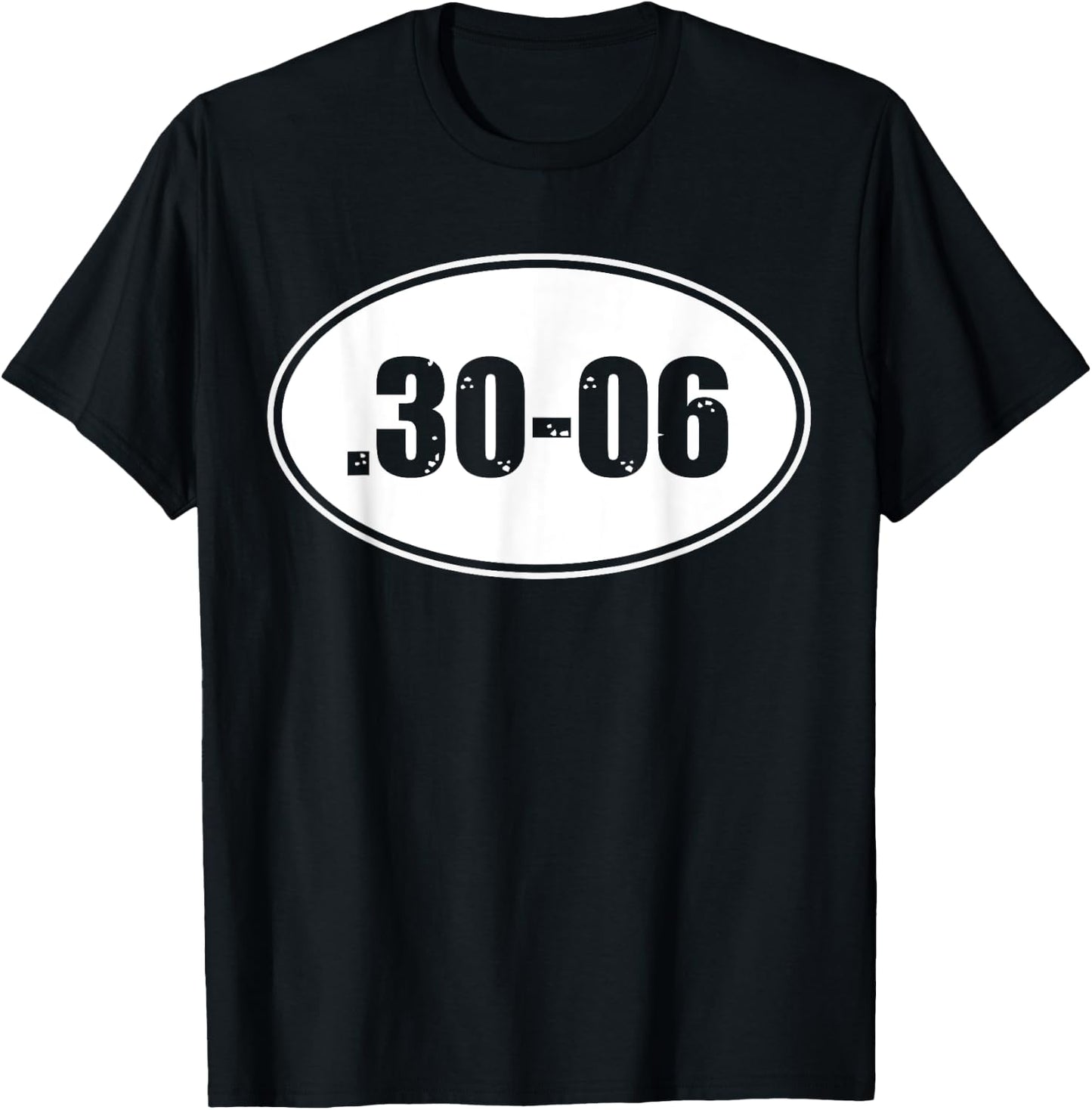 .30-06 MILITARY RIFLE GUN AMMO SHIRT, 30-06 Hunting Round T-Shirt - T-Shirt | Black