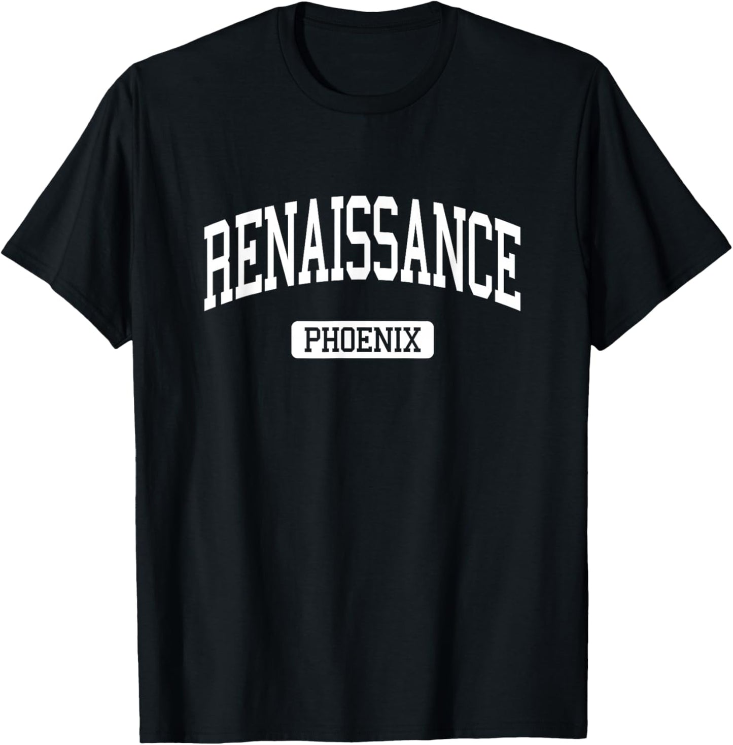 Renaissance High School HS Detroit MI Varsity Sports T-Shirt - T-Shirt | Black