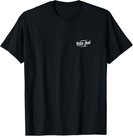 Billy Joel - Big Shot Pocket (White) T-Shirt - T-Shirt | Black