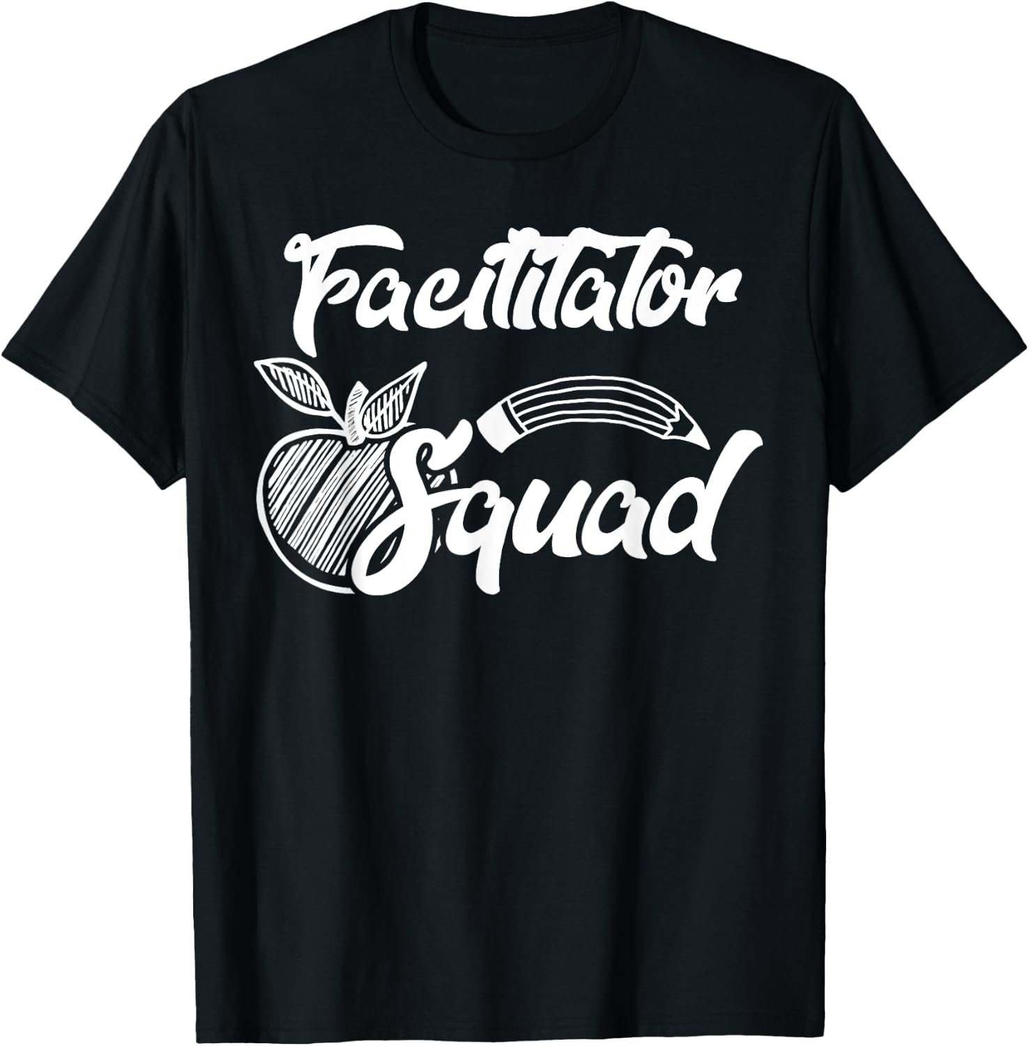 Facilitator Squad Office Team Gifts T-Shirt - T-Shirt | Black