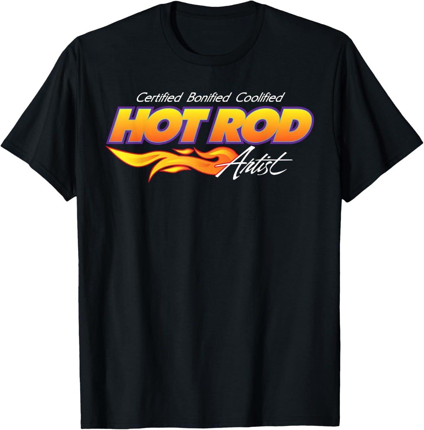 Hot Rod Artist Cartoonist T-Shirt - T-Shirt | Black