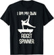 Boys Gymnastics Fidget Spinner T-Shirt - T-Shirt | Black