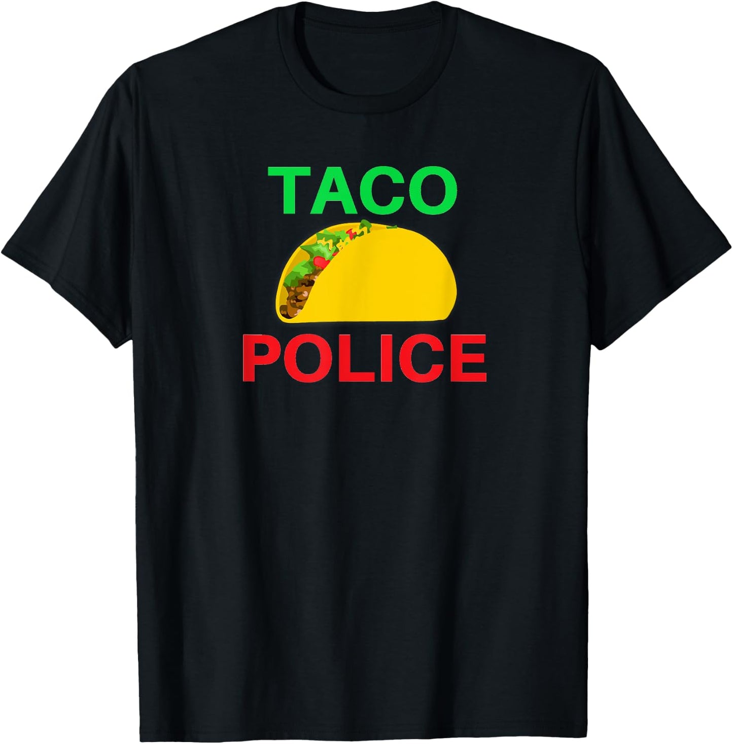 Taco Police T-Shirt - T-Shirt | Black