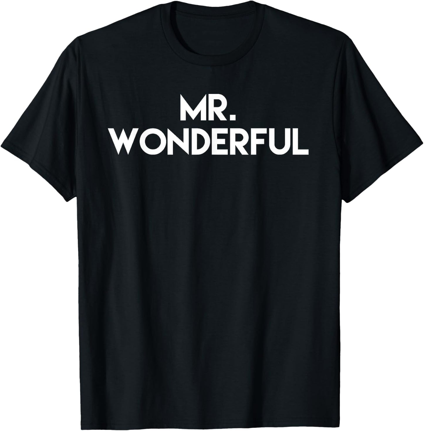 Hello Mr. Wonderful, Ready To Invest T Shirt T-Shirt - T-Shirt | Black