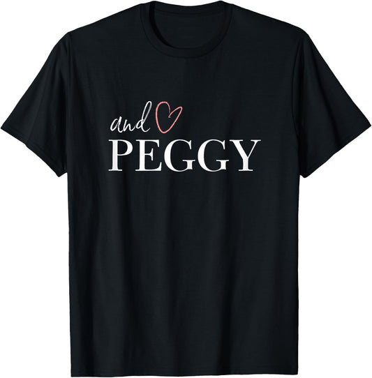 and Peggy US History Schuyler Sisters Hamilton Shirt T-Shirt - T-Shirt | Black