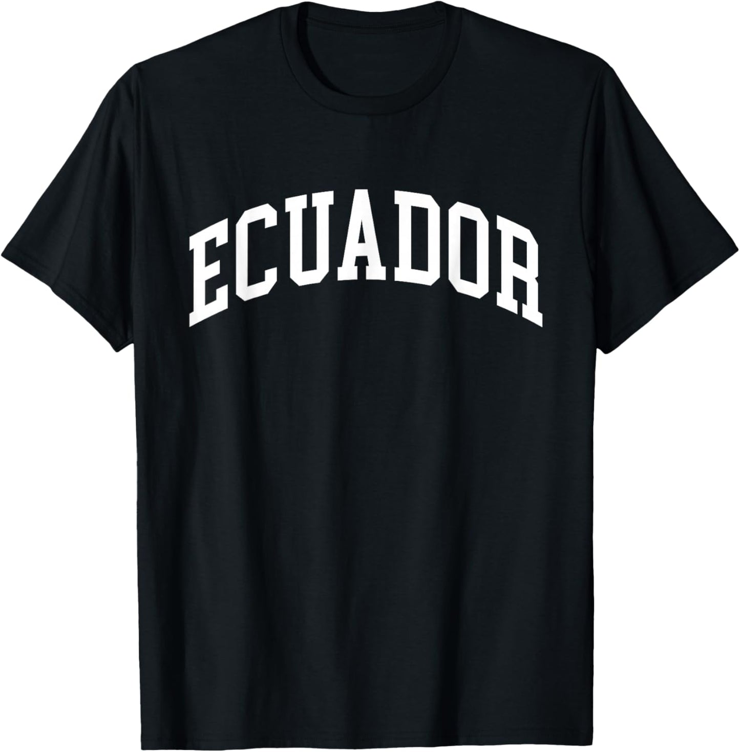 Ecuador Ecuadorian Retro Vintage Classic Graphic T-Shirt - T-Shirt | Black