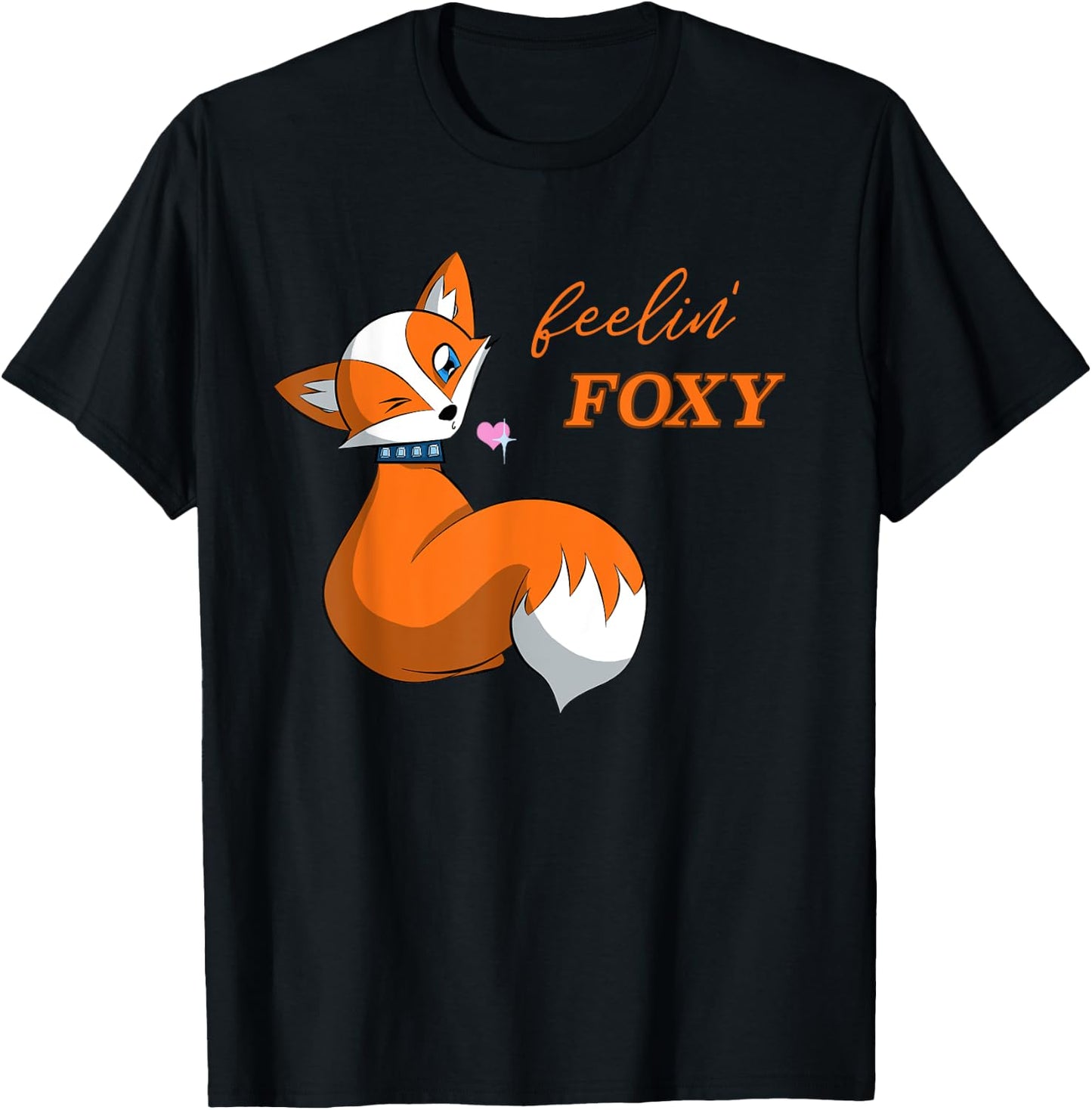 Feelin' Foxy T-Shirt - T-Shirt | Black