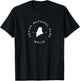 Acadia National Park Maine Graphic T-Shirt - T-Shirt | Black