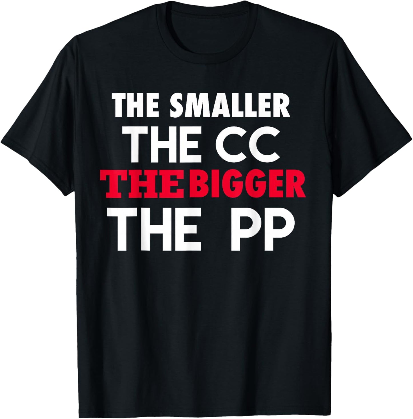 Small CC Big PP Funny Mini Moto Pit Bike Pocket Motorcycle T-Shirt - T-Shirt | Black