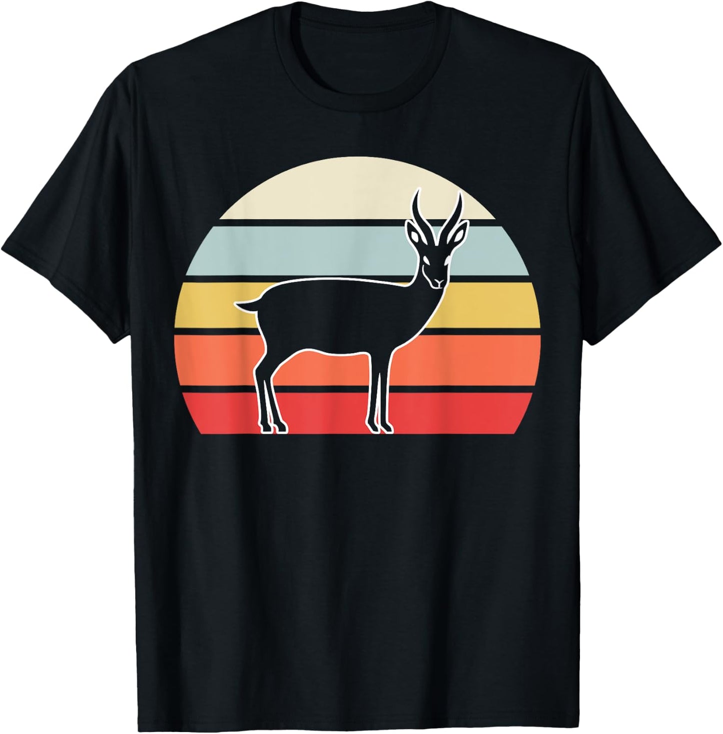 Springbok Shirt for African Animals Lover T-Shirt - T-Shirt | Black