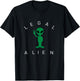 Legal Alien Funny Pro Immigration Anti Racism T-Shirt - T-Shirt | Black