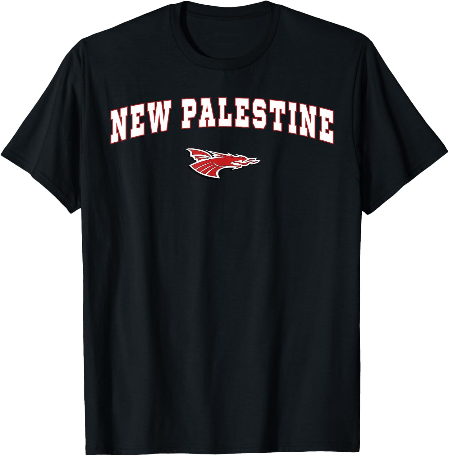 New Palestine High School Dragons T-Shirt - T-Shirt | Black