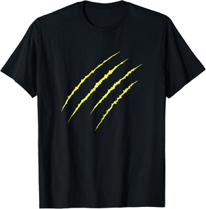 Werewolf Monster Claw Scratch Shirt Women Kids T-Shirt - T-Shirt | Black