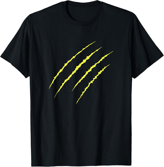 Werewolf Monster Claw Scratch Shirt Women Kids T-Shirt - T-Shirt | Black