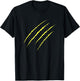Werewolf Monster Claw Scratch Shirt Women Kids T-Shirt - T-Shirt | Black