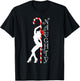 "Naughty Stripper HoHoHo" Funny Ugly Christmas Sweater Party T-Shirt - T-Shirt | Black