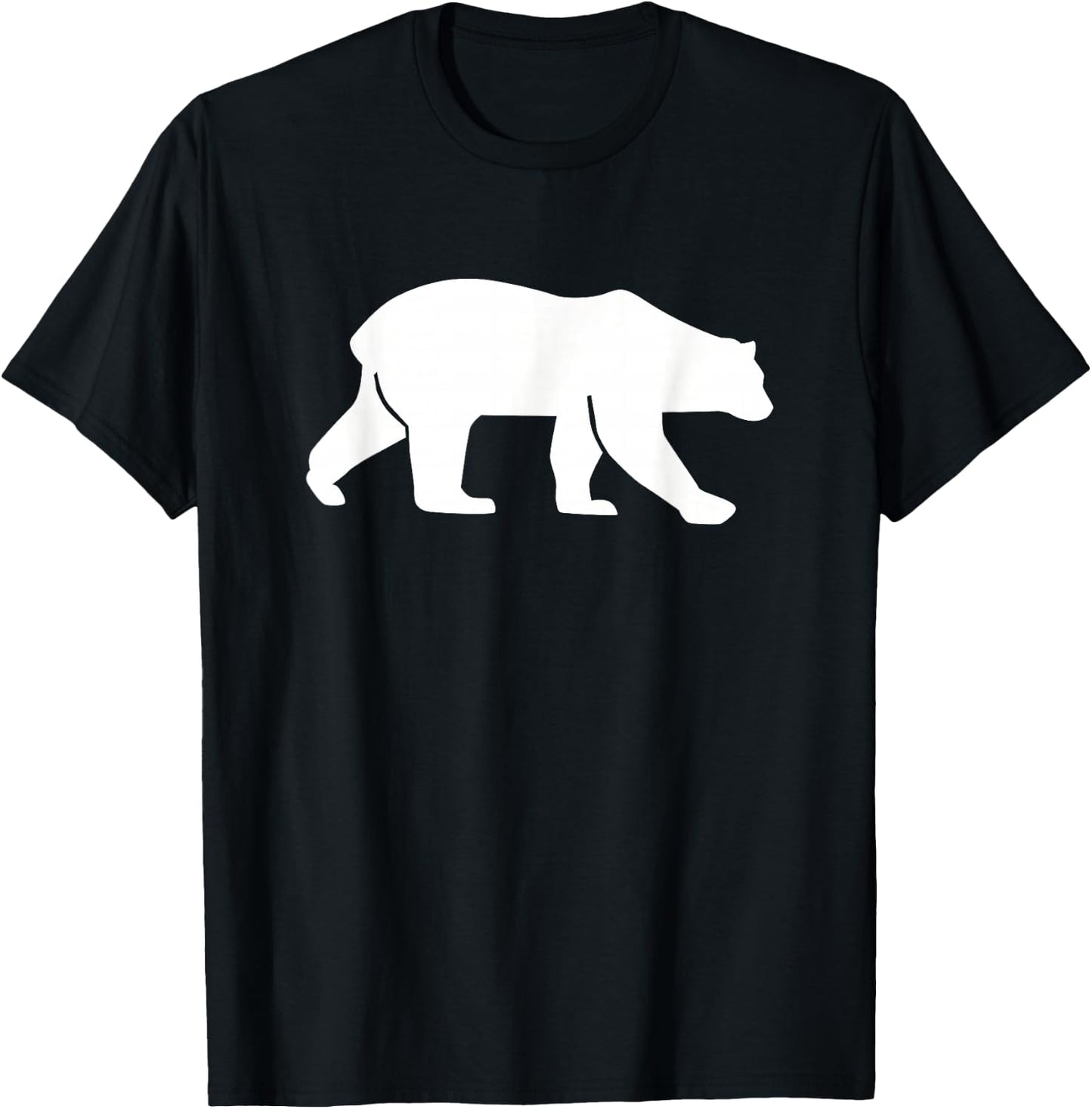 Walking polar bear T-Shirt - T-Shirt | Black