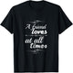 A friend loves at all times friendship bible verse Christian T-Shirt - T-Shirt | Black