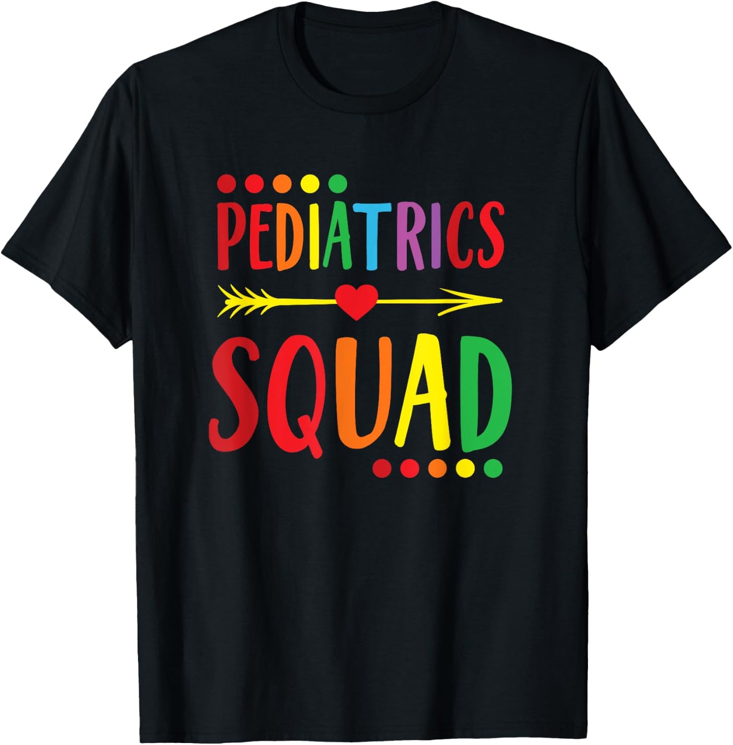 Pediatrics Squad Peds Registered Nurse RN BSN T-Shirt - T-Shirt | Black