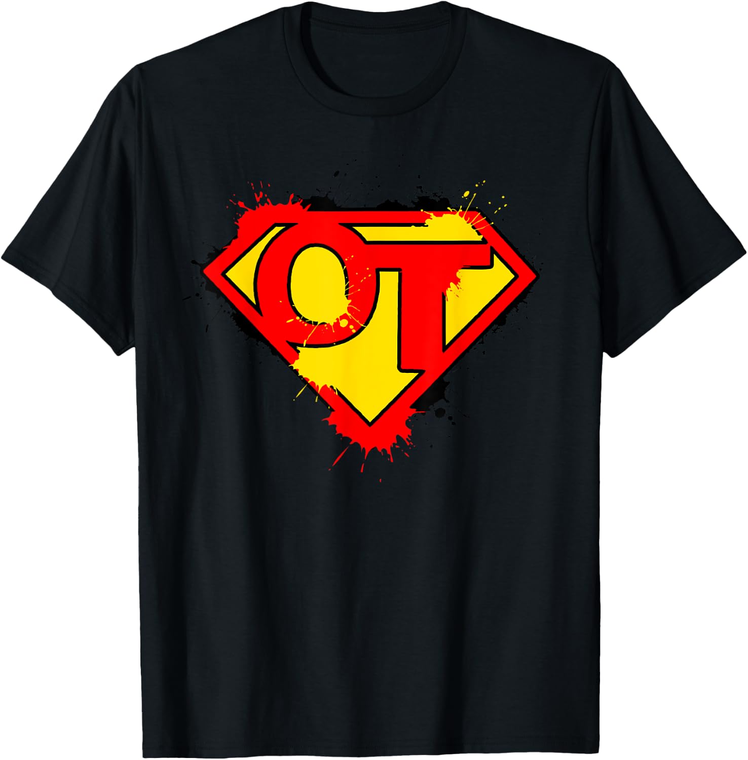 Super OT Occupational Therapy T-Shirt - T-Shirt | Black