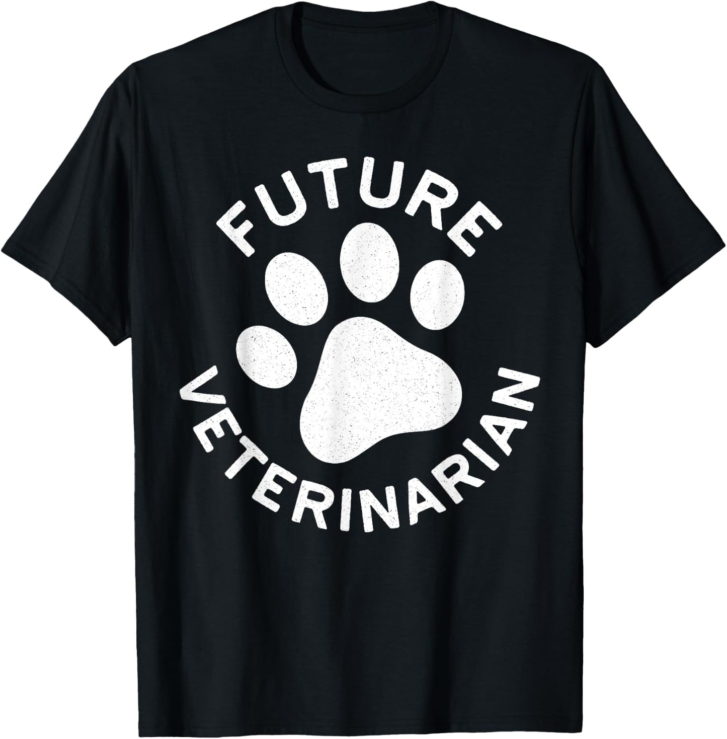 Future Veterinarian Student Doctor Animal Lover Gift T-Shirt - T-Shirt | Black