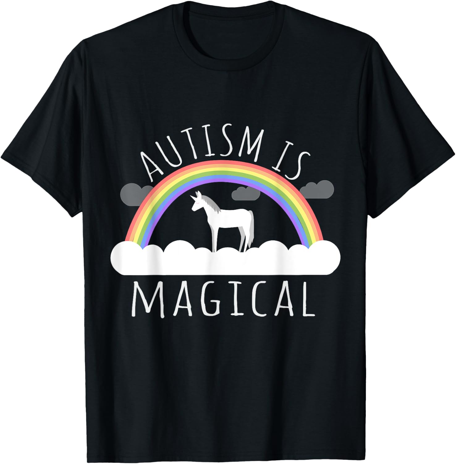 Autism is Magical T-Shirt - T-Shirt | Black