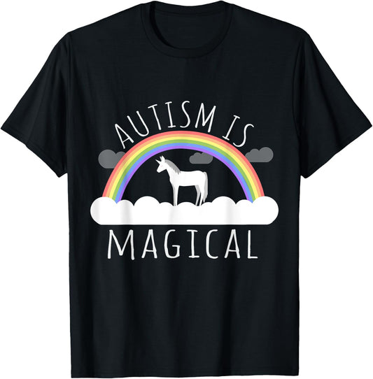 Autism is Magical T-Shirt - T-Shirt | Black