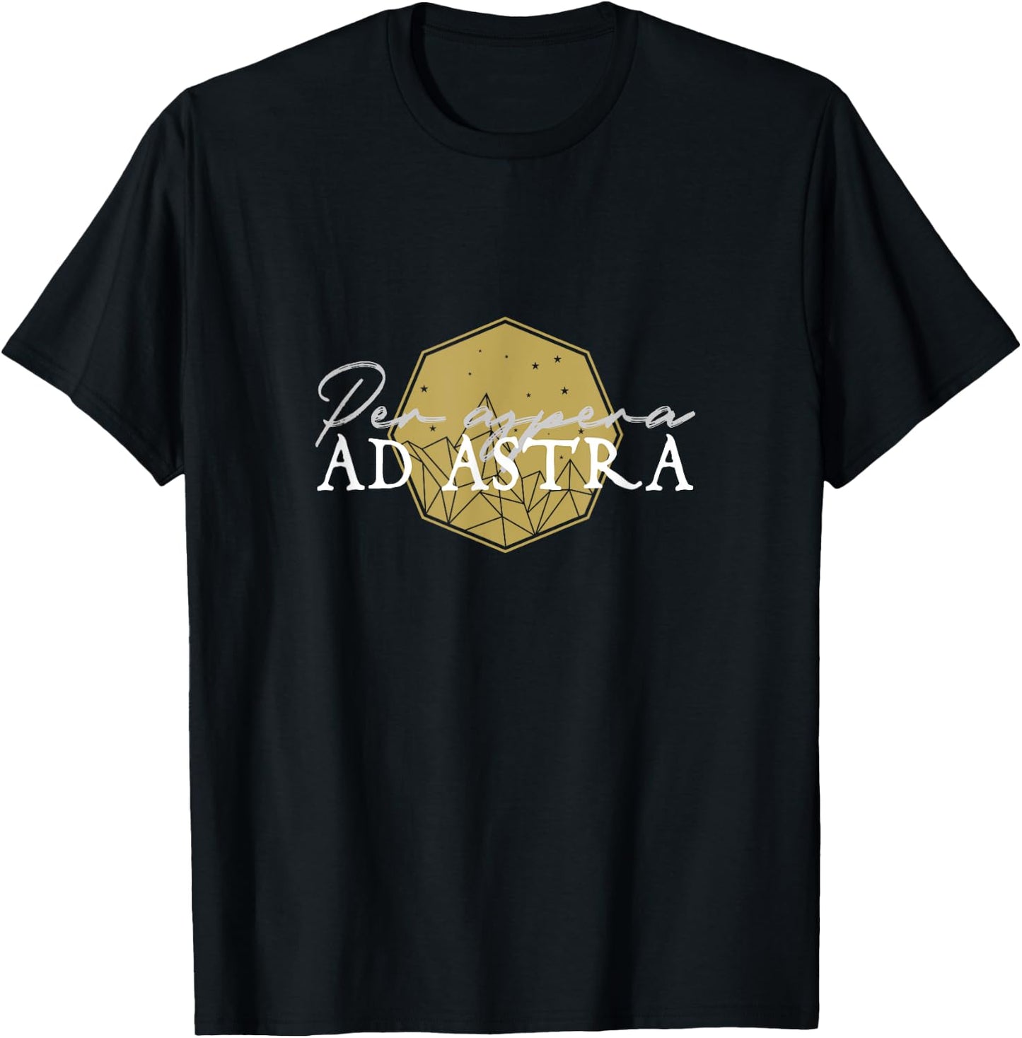 Per aspera ad astra T-Shirt - T-Shirt | Black