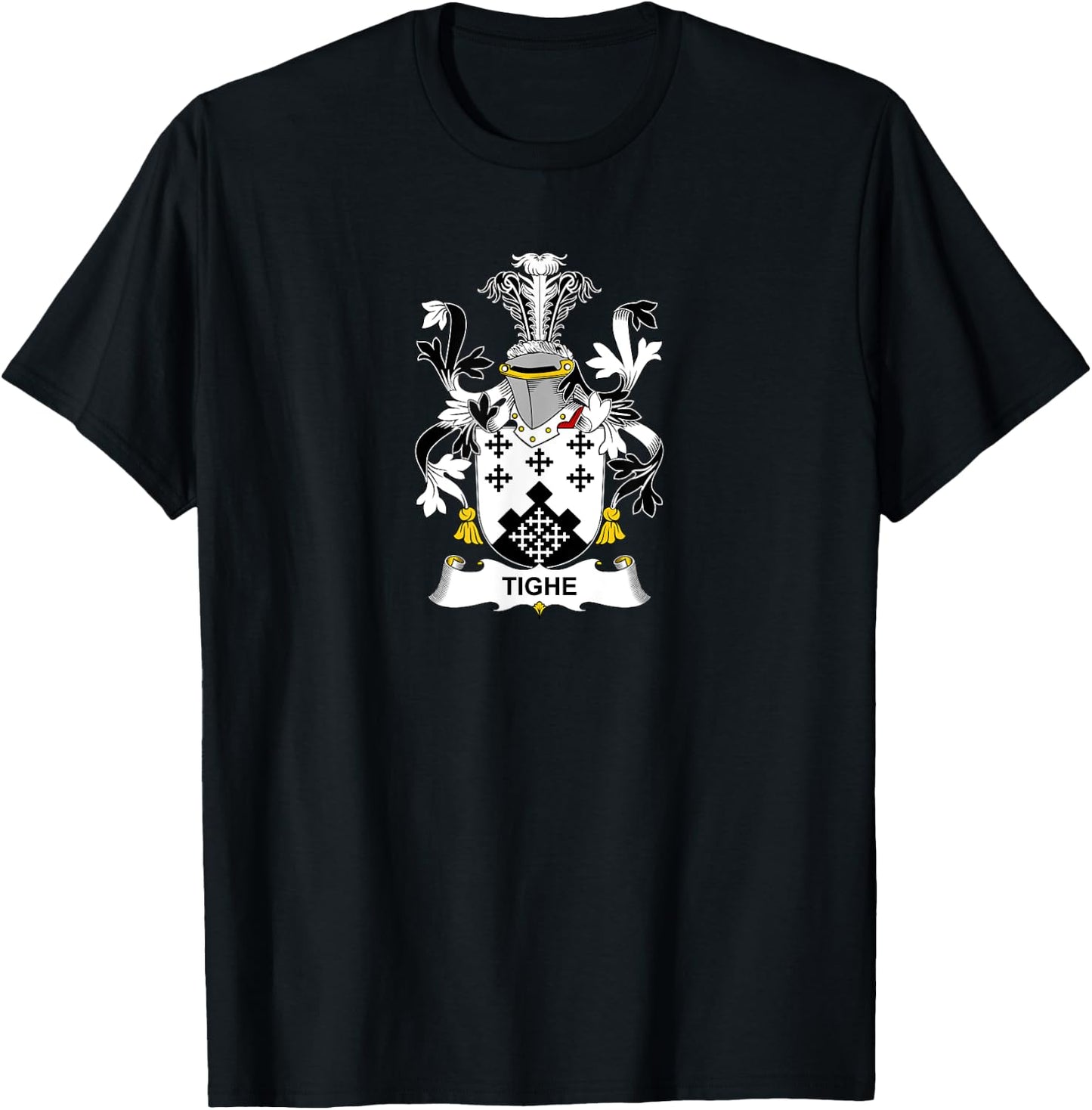 Tighe Coat of Arms - Family Crest Shirt T-Shirt - T-Shirt | Black