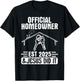 Official Homeowner Est 2025 #Jesus Did It T-Shirt - T-Shirt | Black