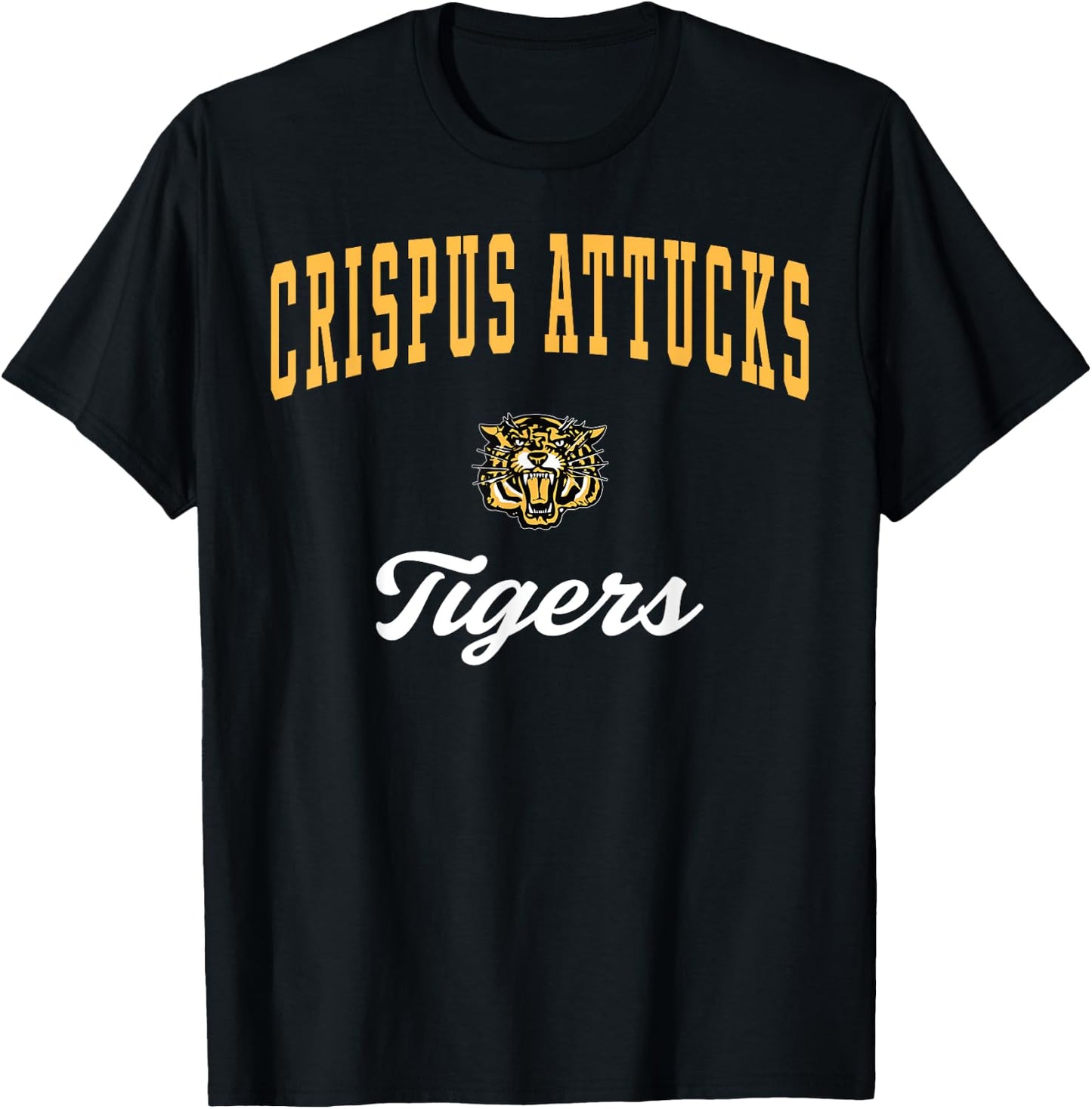 Crispus Attucks High School Tigers T-Shirt - T-Shirt | Black