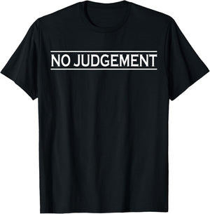 No Judgement Youth Kids Teens T-Shirt - T-Shirt | Black