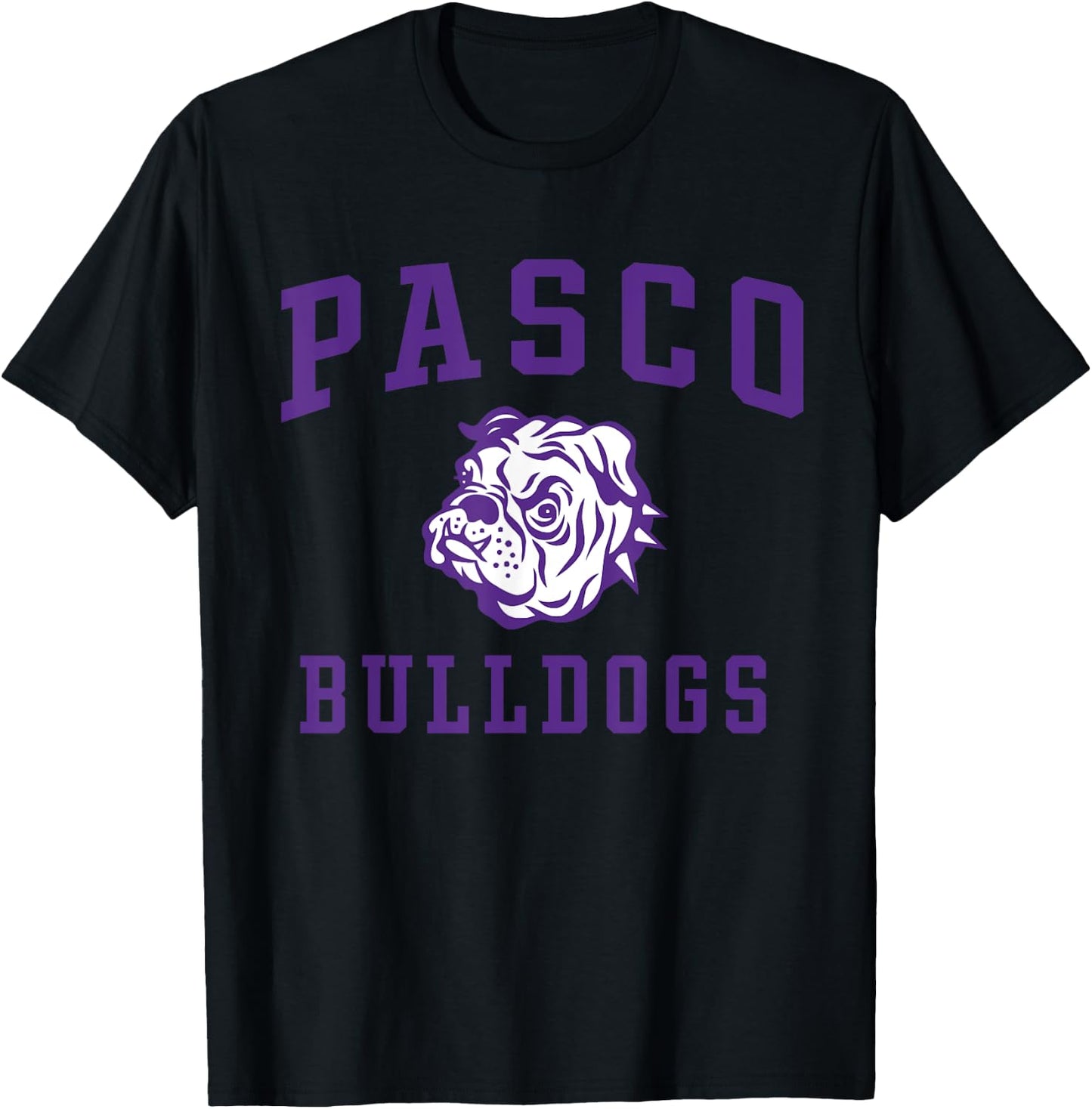 Pasco High School Bulldogs C1 T-Shirt - T-Shirt | Black